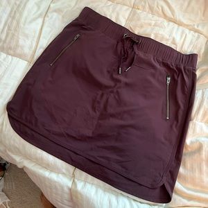 Athleta Maroon Skort with Pockets